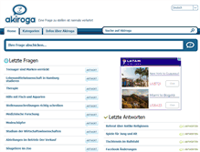 Tablet Screenshot of de.akiroga.com